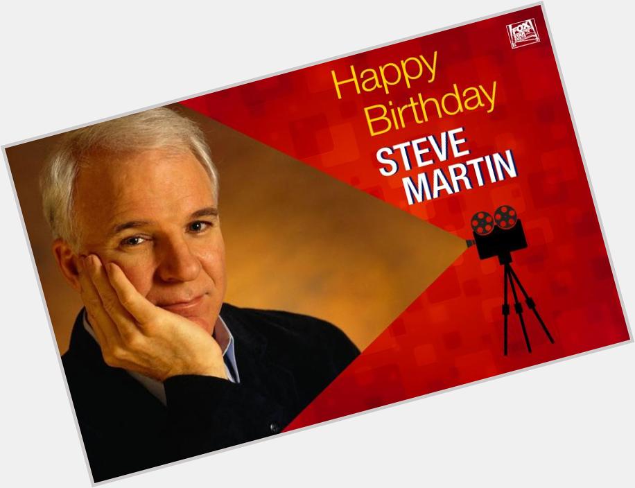 A terrific comedian and a talented actor celebrates his birthday today. Happy Birthday Steve Martin! to wish him 