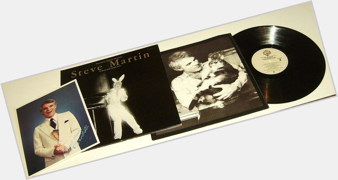 LP of the Day: Steve Martin - A Wild & Crazy Guy. Happy Birthday Mr. Martin.
 