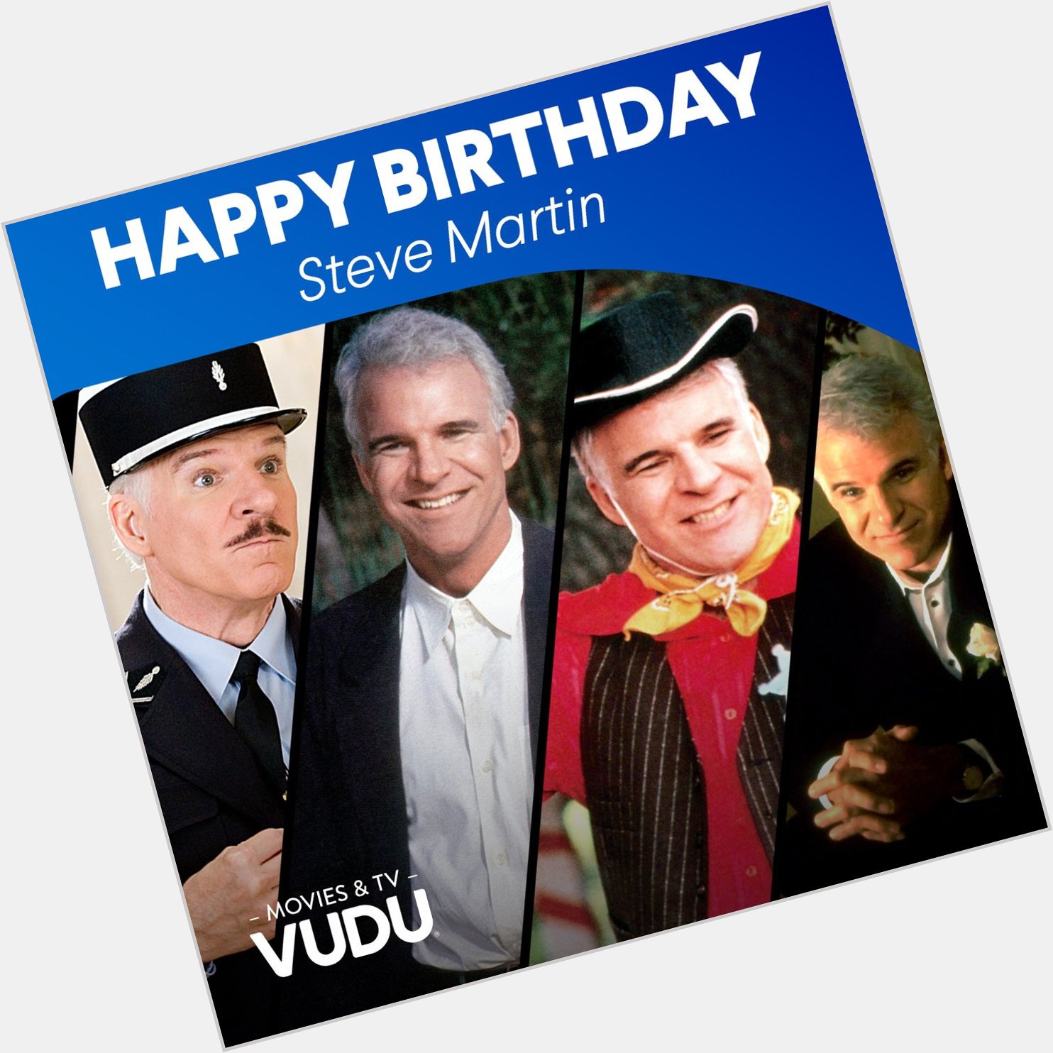 Wishing Steve Martin a very Happy Birthday. What do you think is his funniest character? 
