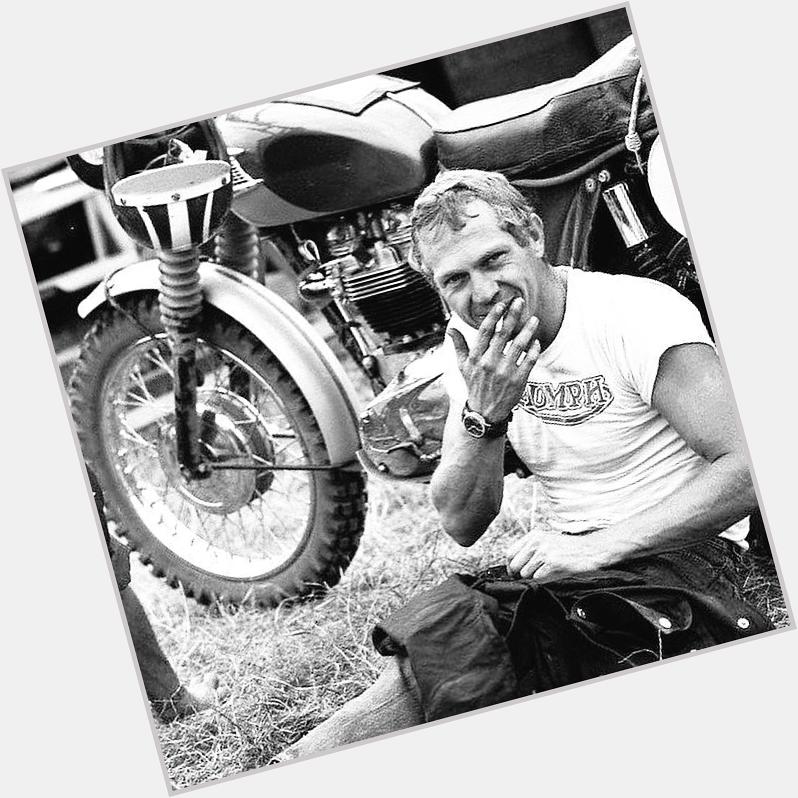 Happy birthday to the insanely cool Steve McQueen      
