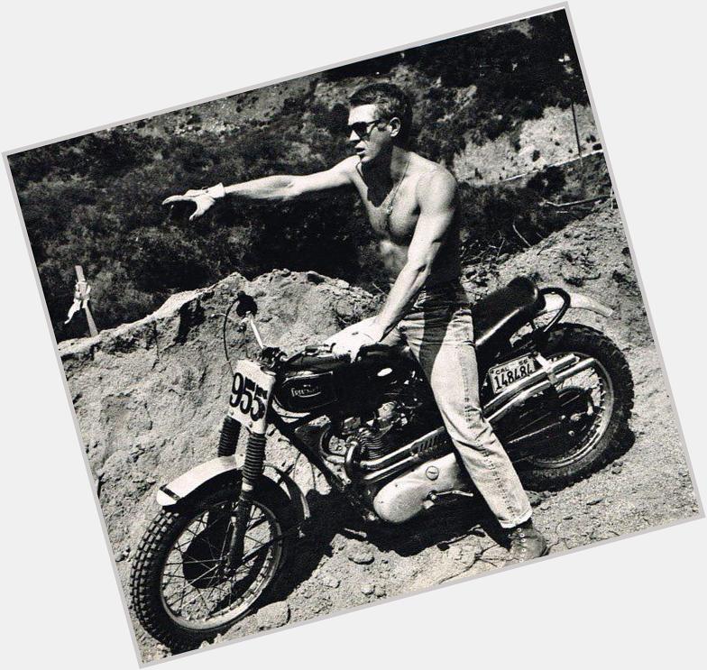  I would rather wake up in the middle of nowhere than in any city on earth. Steve McQueen. Happy birthday 