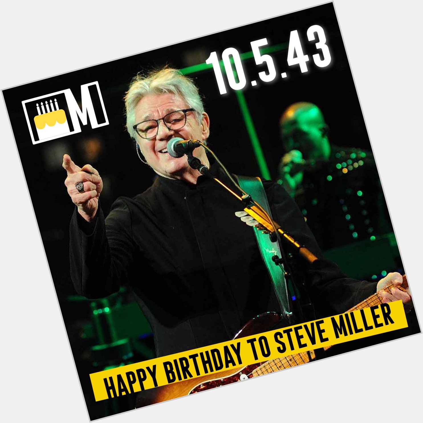 Happy Birthday to Steve Miller! The rock icon turns 78 today! What s your favorite song by the Steve Miller Band? 