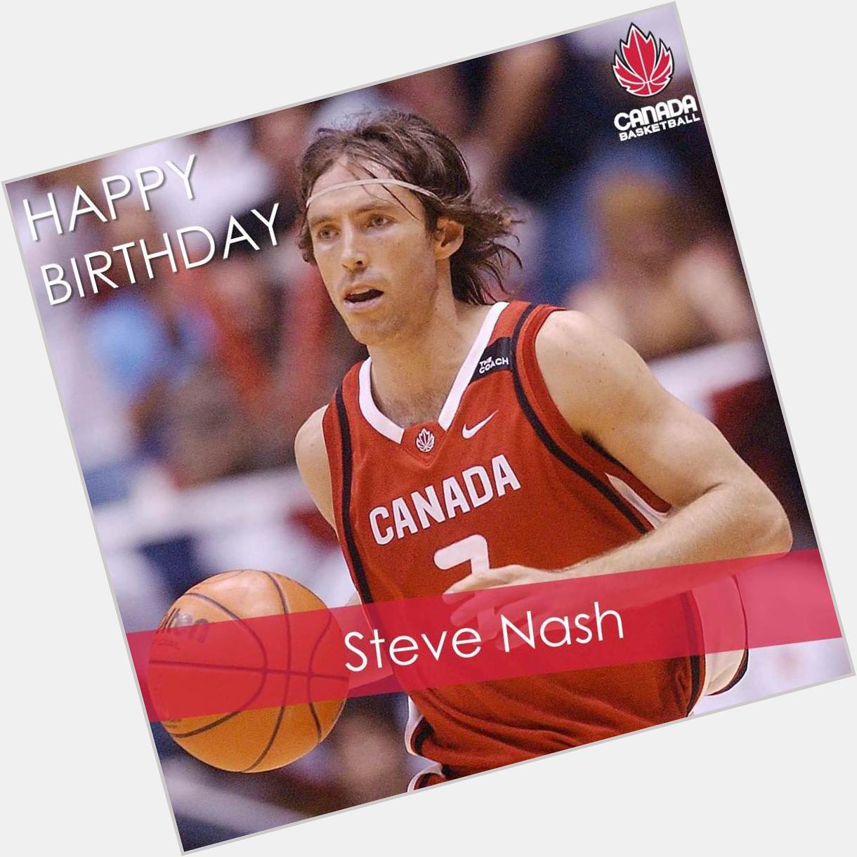 Happy Steve Nash Day y\all!  Wishing our GM a very happy birthday! 