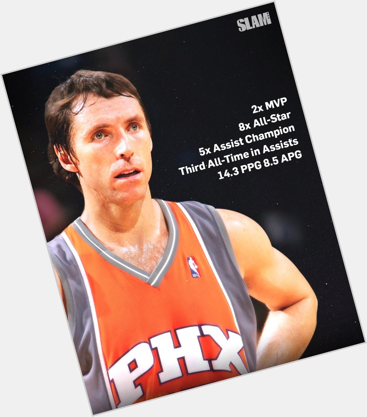 Happy birthday to Steve Nash.

True or false; he s a top-5 point guard ever. 