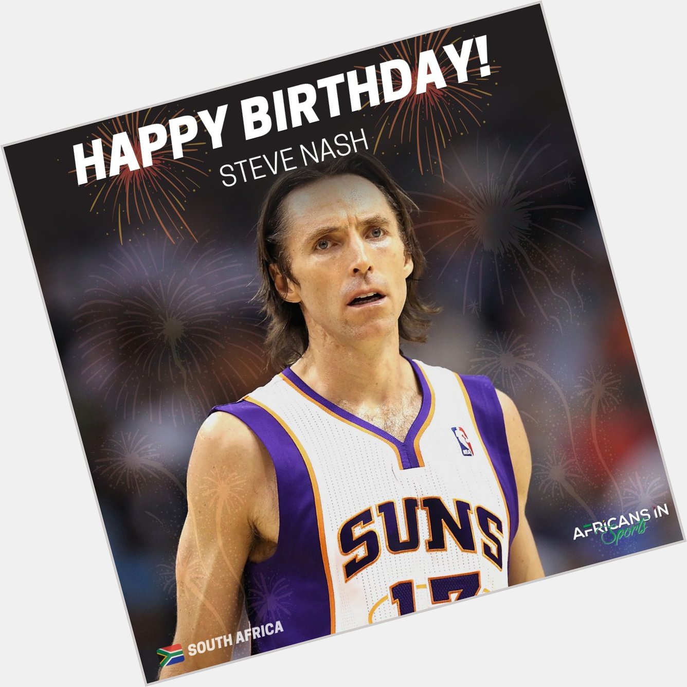 Happy birthday to Professional Basketball player, Steve Nash  -
Send him some love via the comment section 