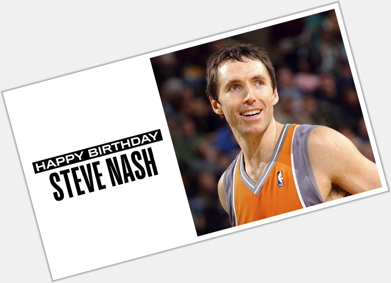 Join us in wishing a Happy 47th Birthday to 8x 2x NBA MVP and inductee, Steve Nash! 