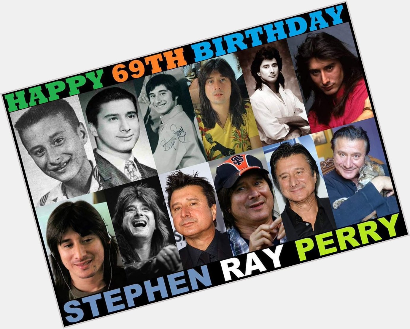 Happy Birthday to one of the all time best singers Steve Perry..      