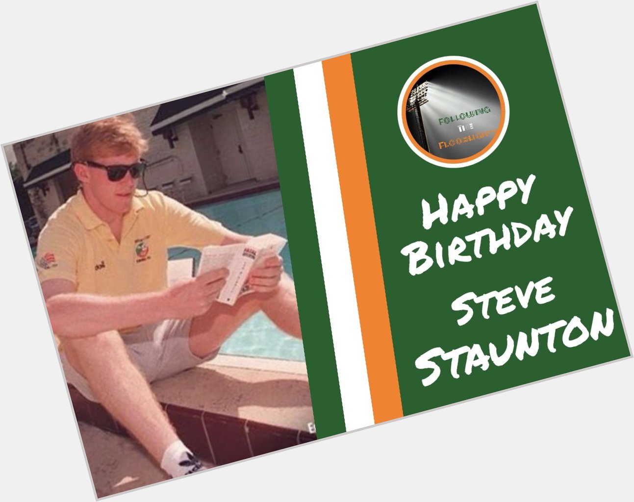 Happy Birthday to former Player & Manager Steve Staunton      