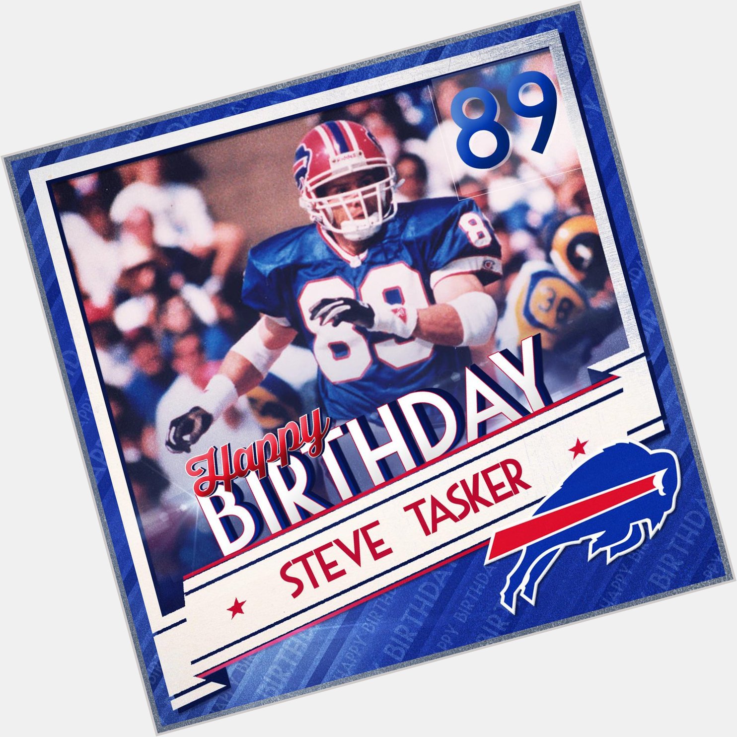 Happy birthday to Bills great and legendary special teamer Steve Tasker! 