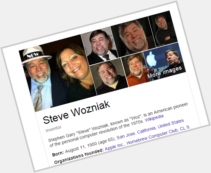 Happy bday Steve Wozniak thanks for inspiration  