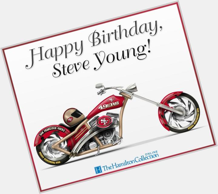 Join us in wishing retired 49ers QB Steve Young a happy 53rd birthday!  