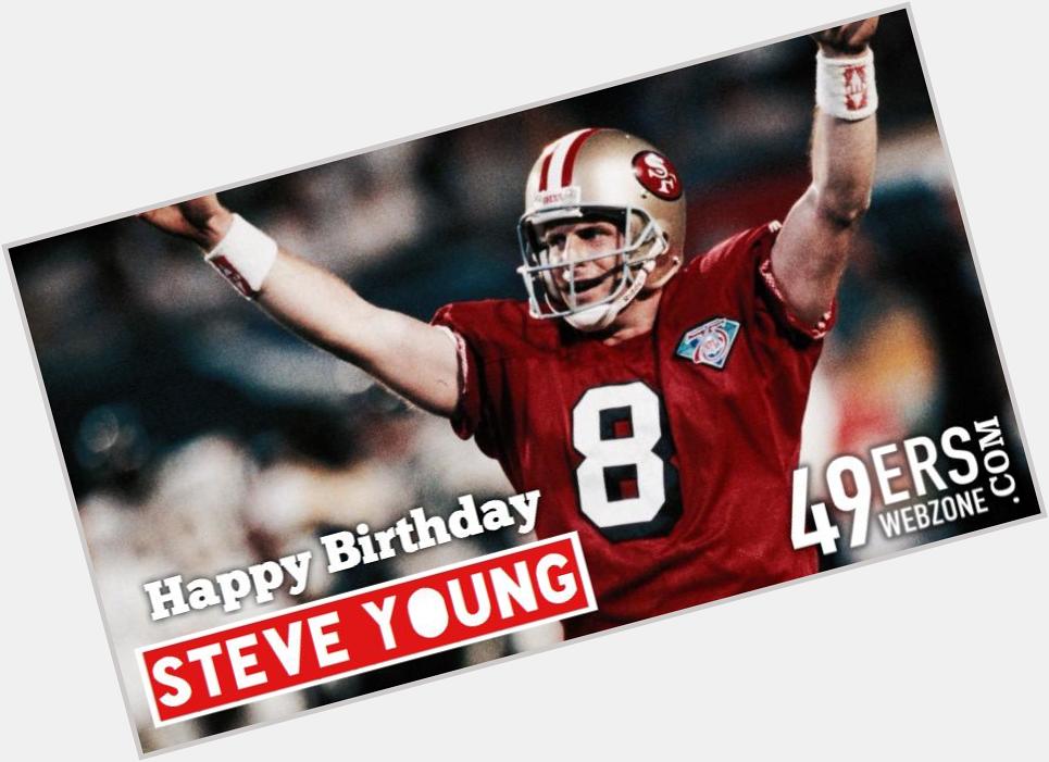 Happy birthday Steve Young! 