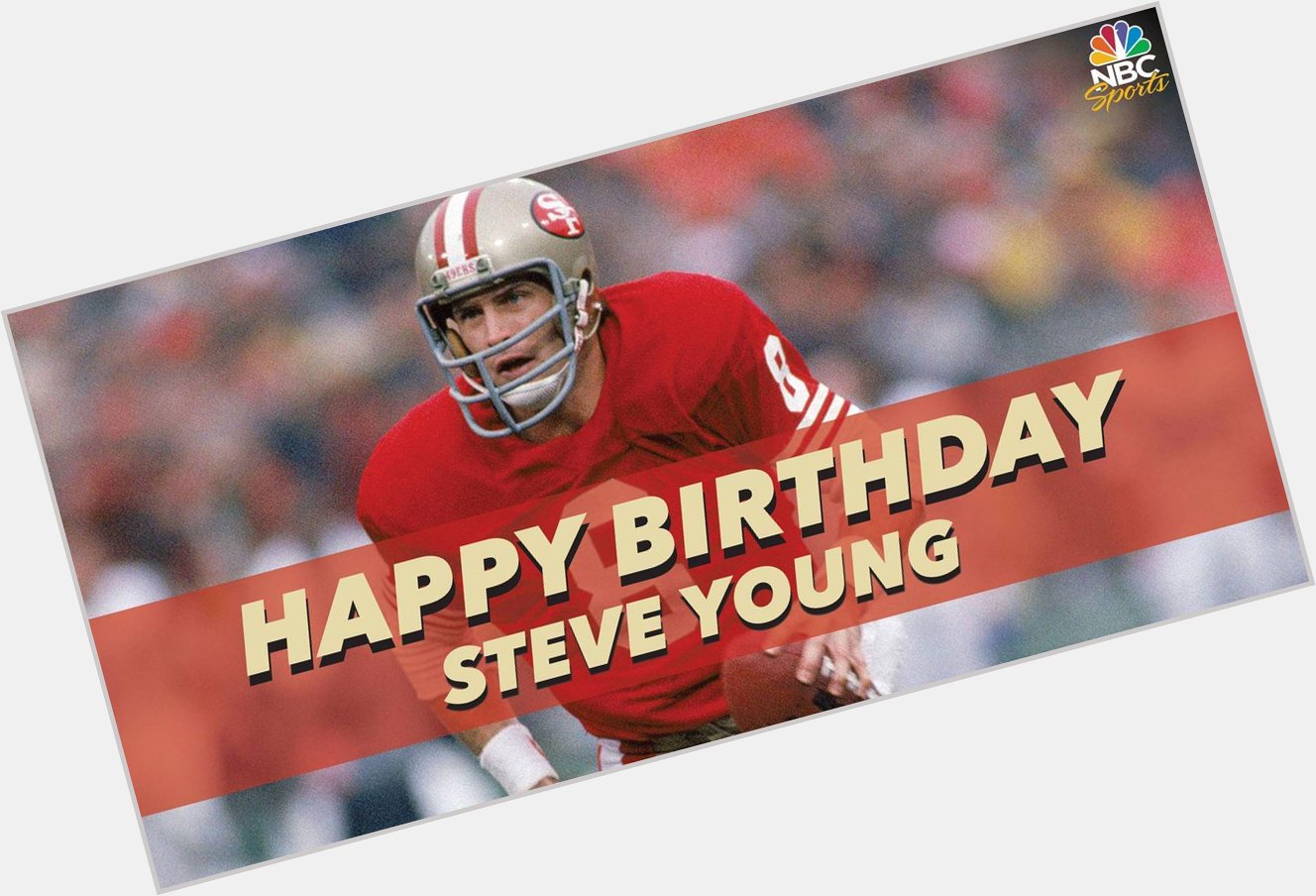 Happy birthday to legend Steve Young!  