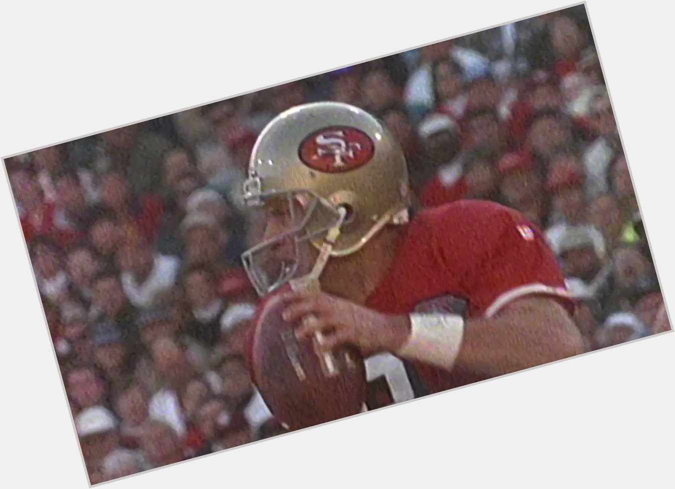 The only man to wear in the red and gold. Happy birthday Steve Young! 