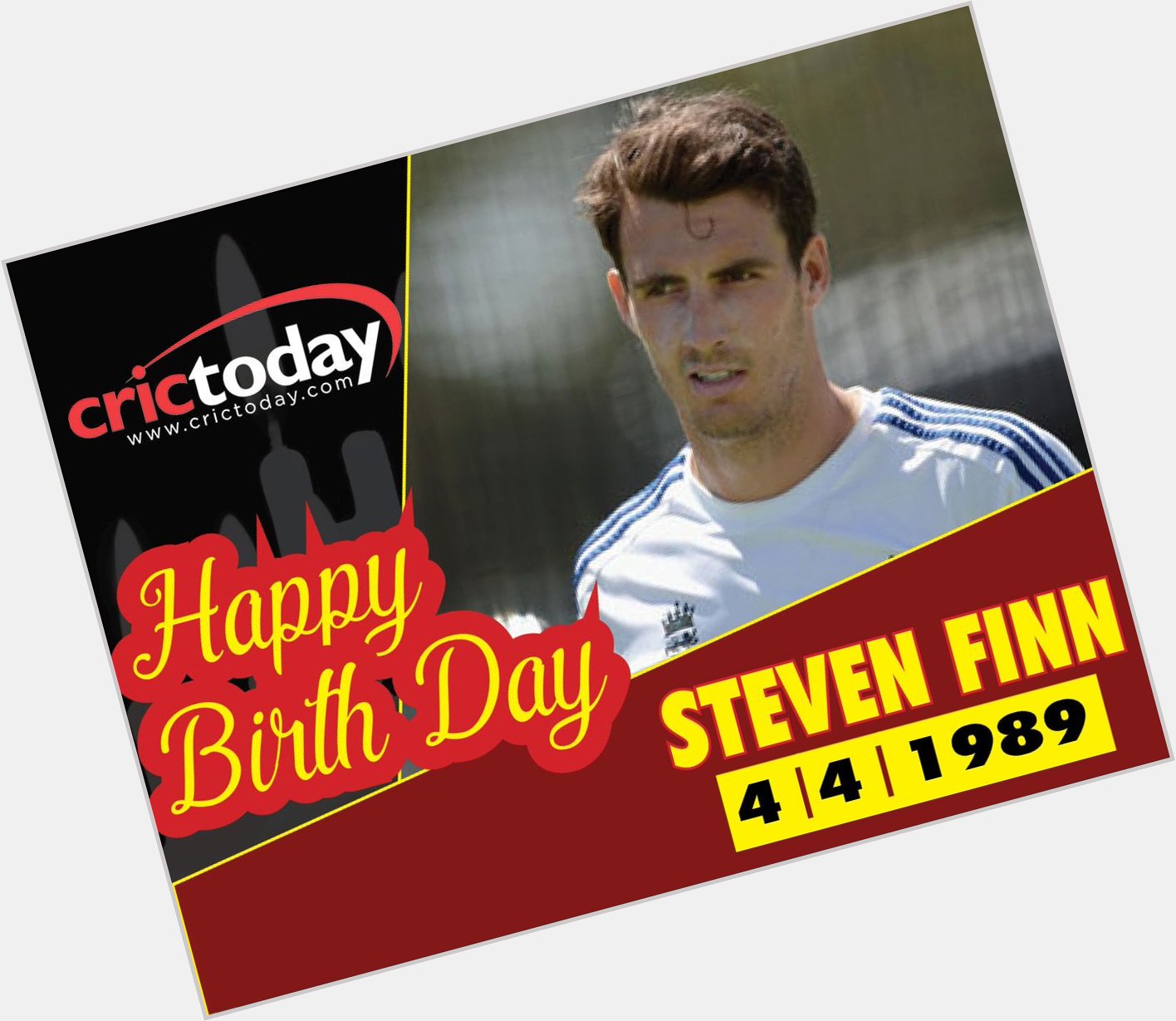  Happy Birthday Steven Finn 