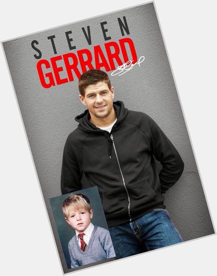 Happy Birthday Steven Gerrard Thank You for everything that you have done for Liverpool 