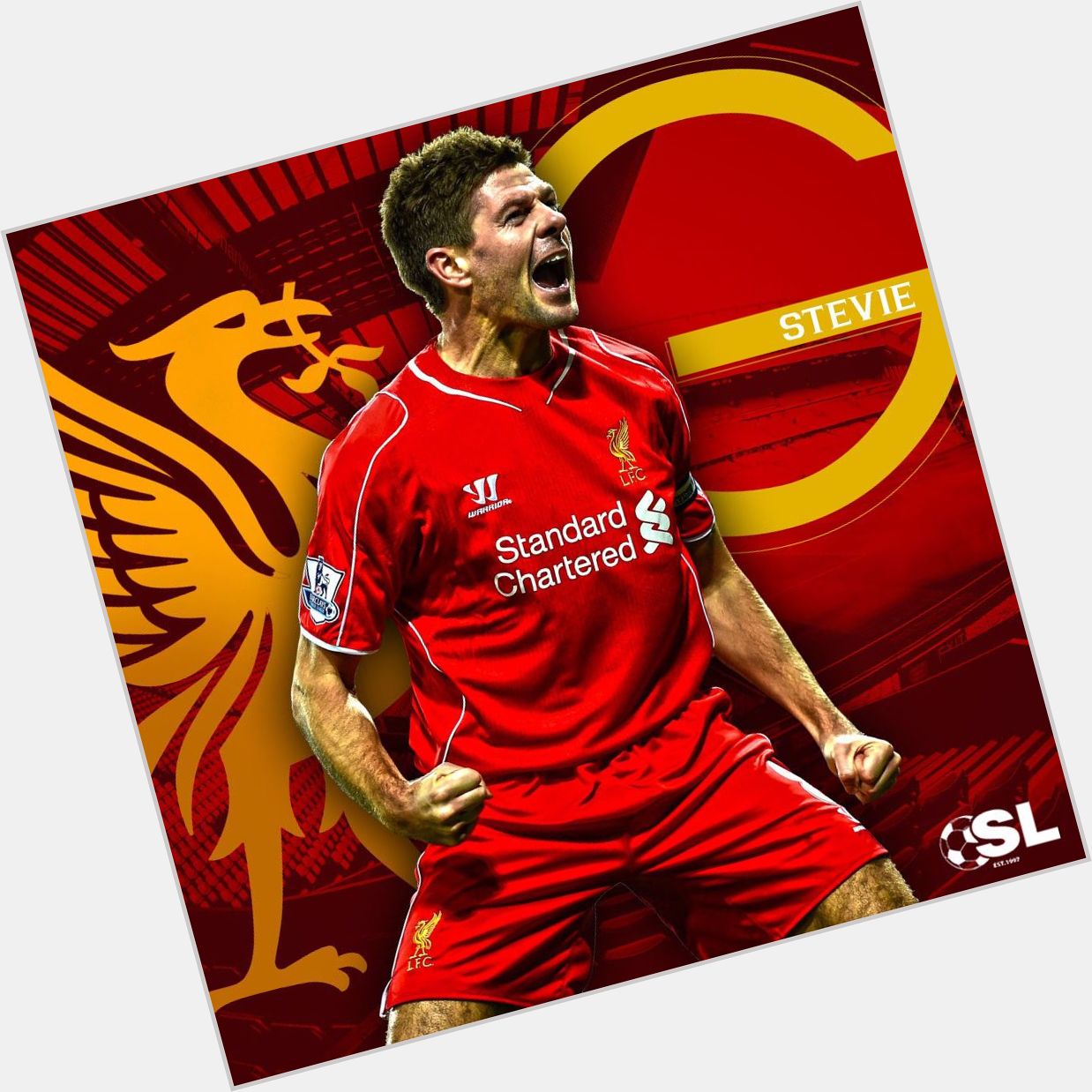 Happy Birthday to Liverpool Legend, Steven Gerrard! 