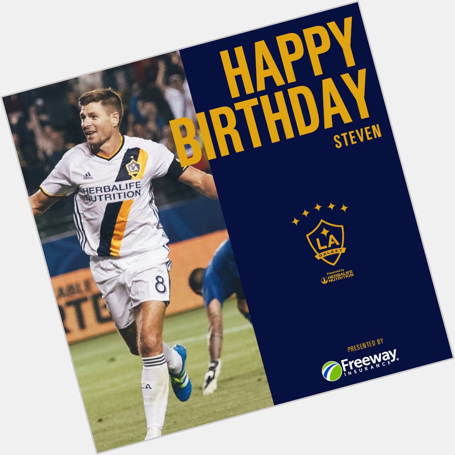 Happy Birthday, Steven Gerrard!  x 