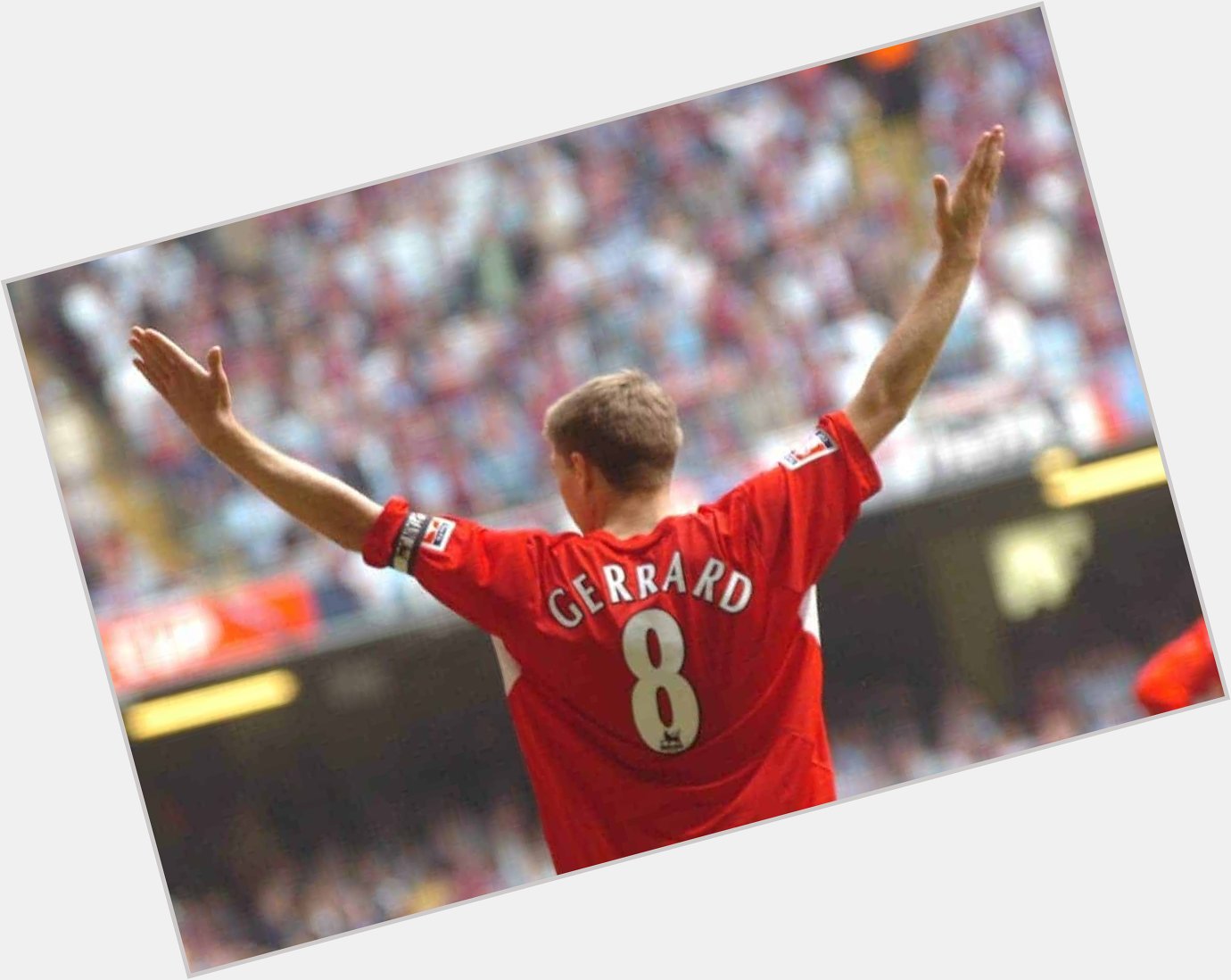 To the best there was, the best there is and the best there ever will be, Happy Birthday Steven Gerrard  