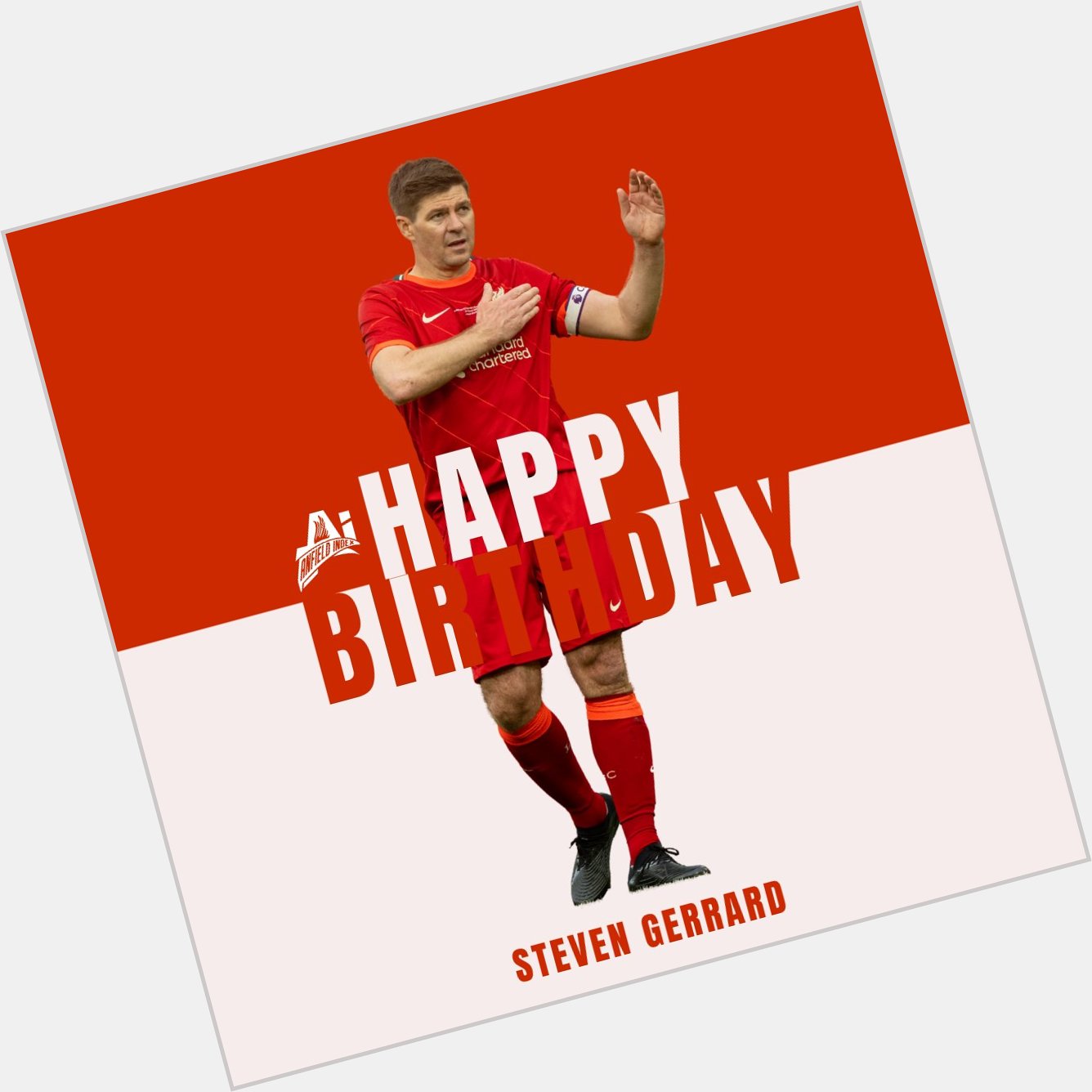  Happy Birthday Steven Gerrard 