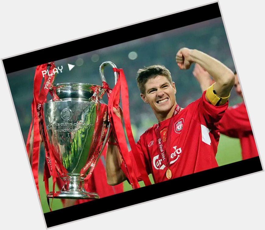 Happy Birthday Steven Gerrard 