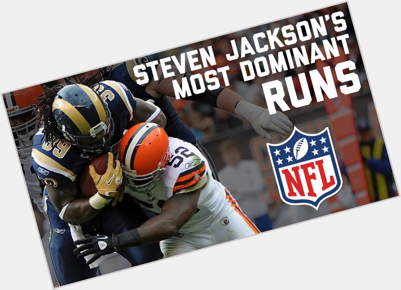 Steven Jackson\s Most Dominant Runs | Happy Birthday Steven Jackson! | NFL Highlights  