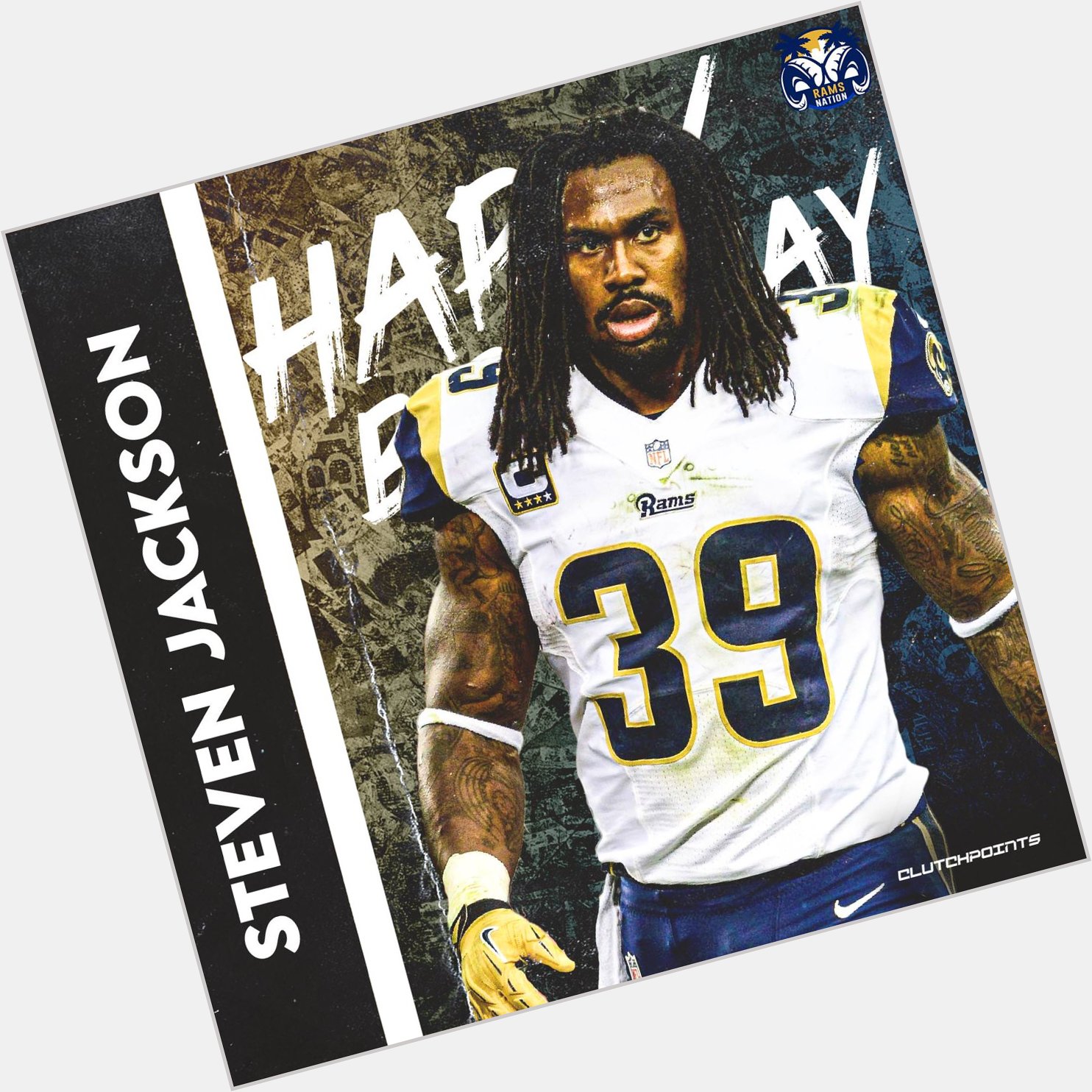 Join Rams Nation in greeting the legendary Steven Jackson a happy 38th birthday 