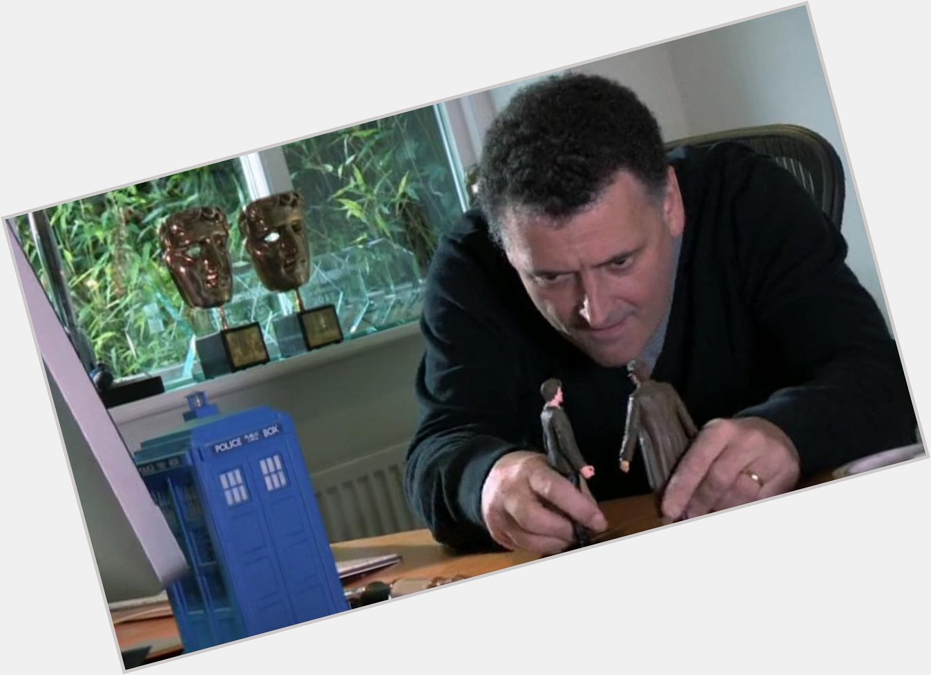 Happy Birthday to Steven Moffat   Live long and give us more of your stuff. 