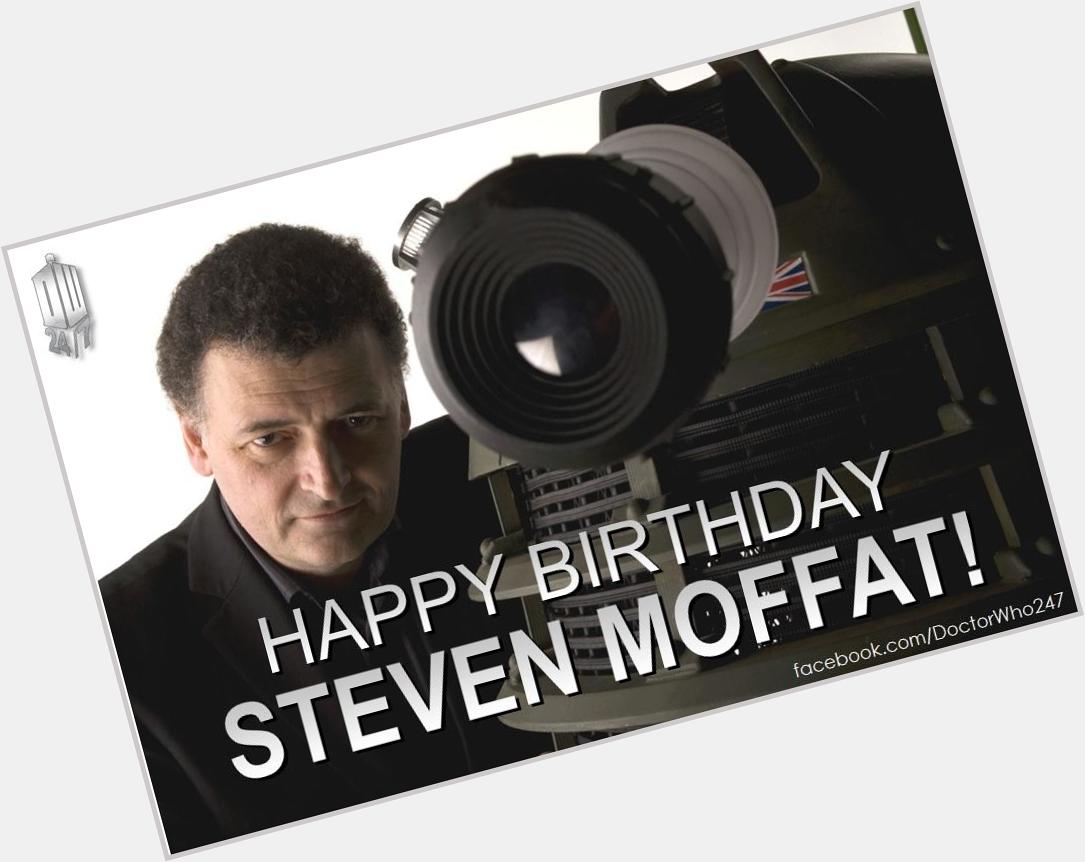 A very happy birthday to showrunner, Steven Moffat. 