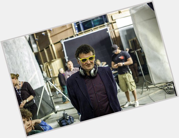   Wishing a very happy birthday to the showrunner himself, Steven Moffat!  Sonic sunglasses?!? 