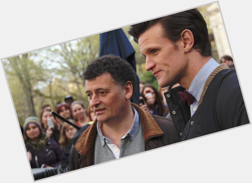 A very happy birthday to Steven Moffat!!! here some pictures of him with Matt Smith!!  