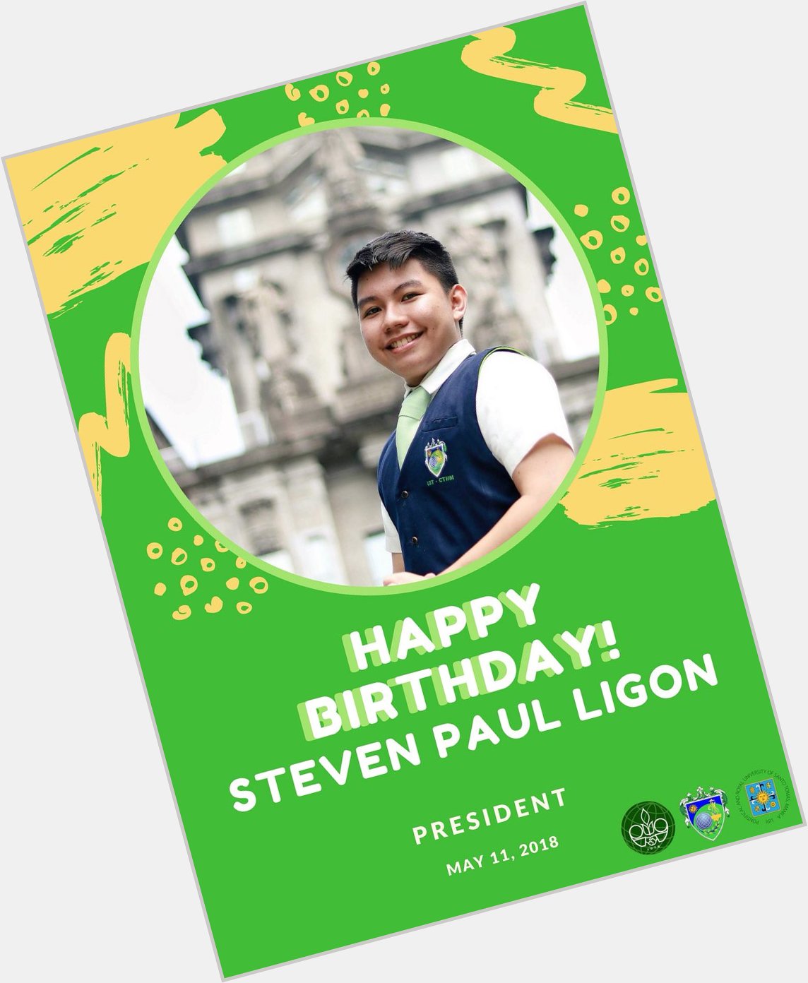 Happy Birthday to our President, Steven Paul Ligon! Your COMACH CTHM family loves you!  