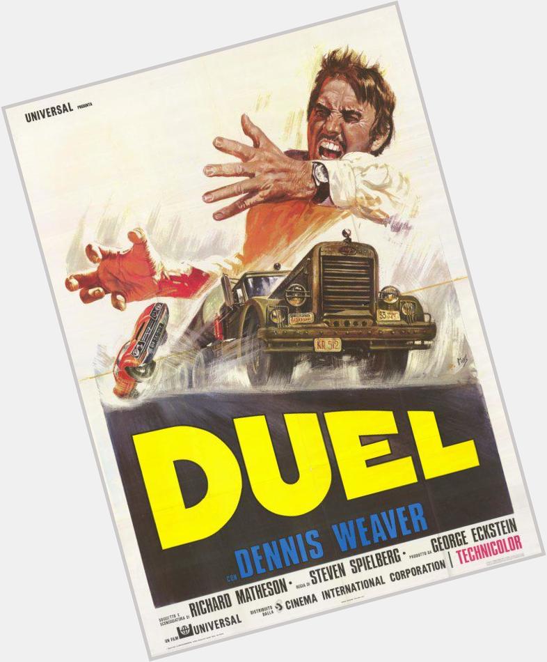 Happy 68th Birthday to the director of DUEL(1971) Steven Spielberg. 