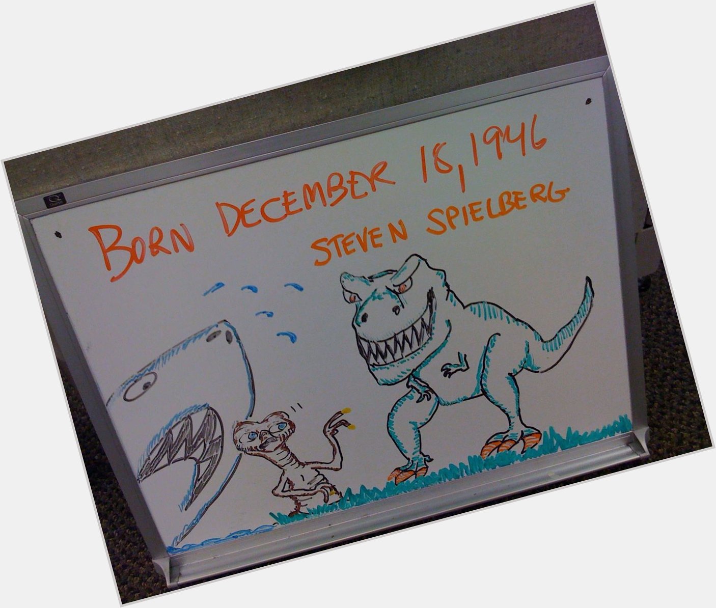 A little late, but happy birthday Steven Spielberg 