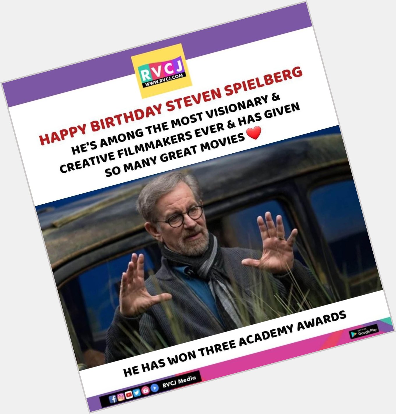 Happy Birthday Steven Spielberg!    