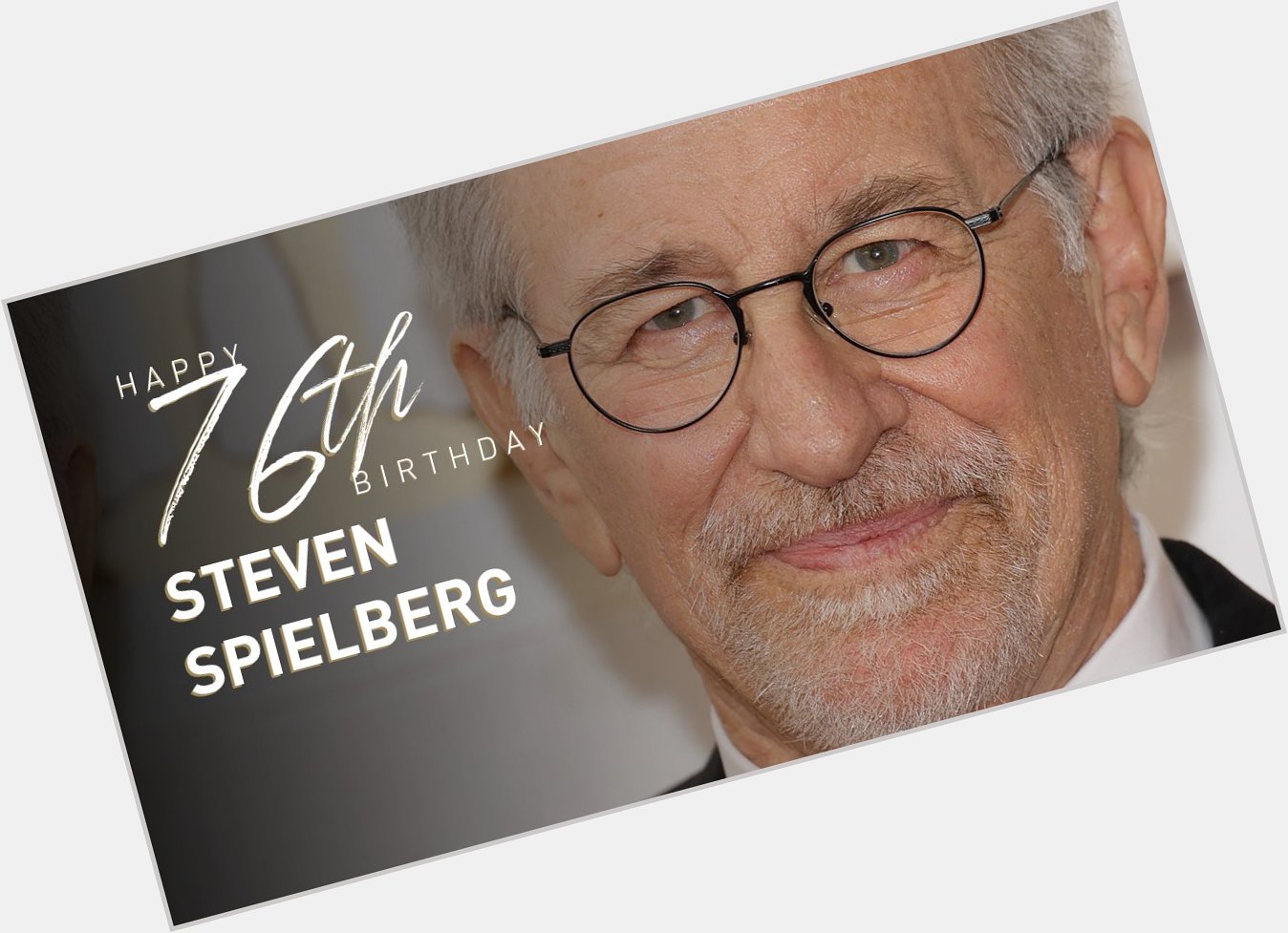 Happy birthday Steven Spielberg!

Read his bio here:  