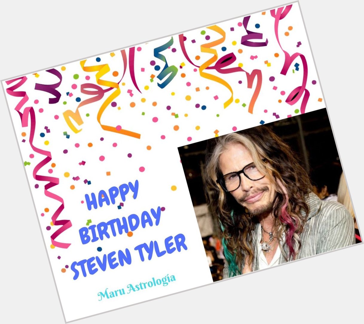 HAPPY BIRTHDAY STEVEN TYLER!!!!   