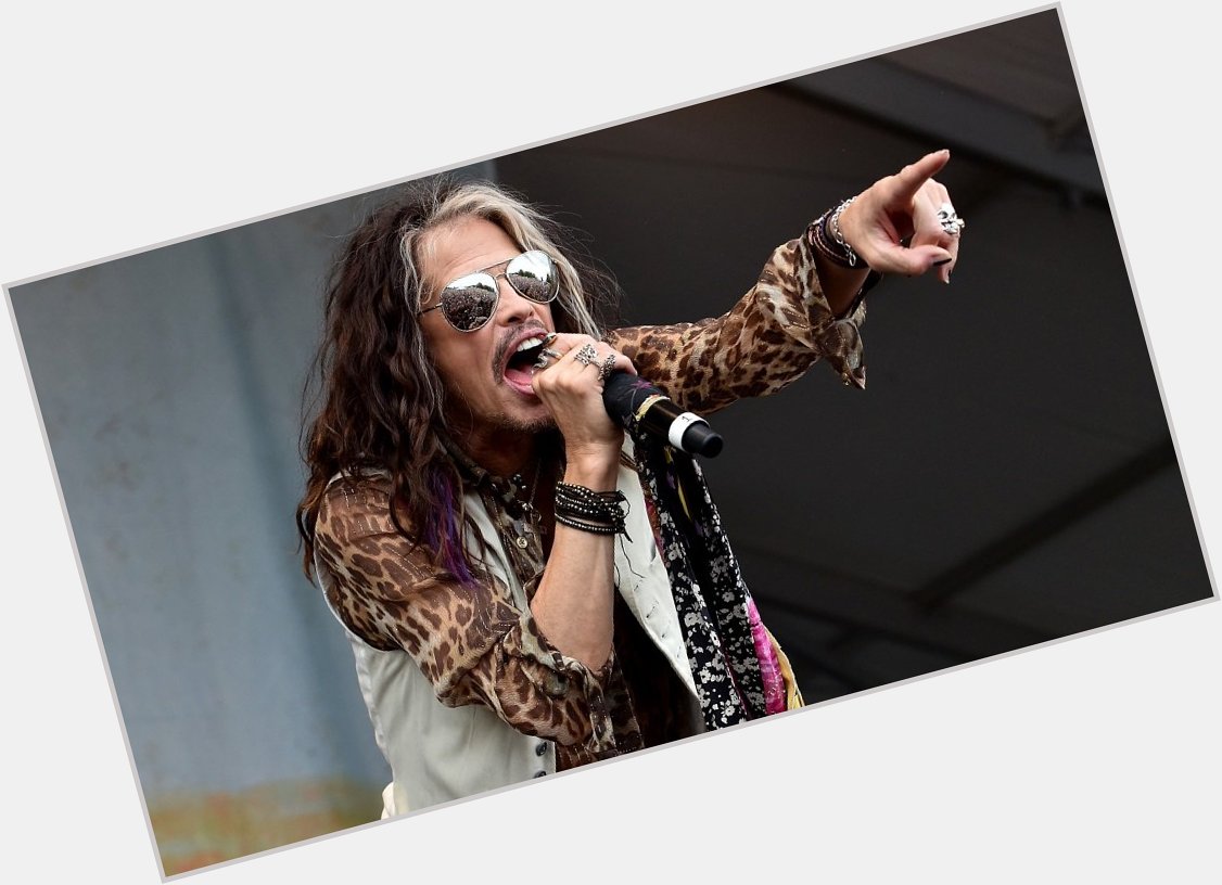 Steven Tyler turns the big 7-0 today! A happy birthday to the Aerosmith frontman! 