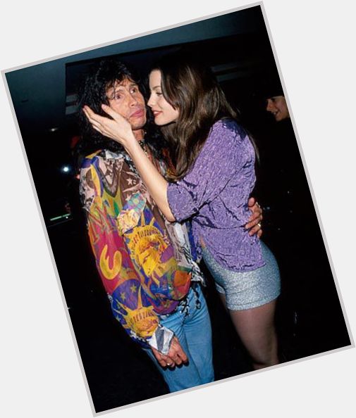 Liv Tyler backstage with her
Father at a Aerosmith concert
Happy Birthday
Steven Tyler  