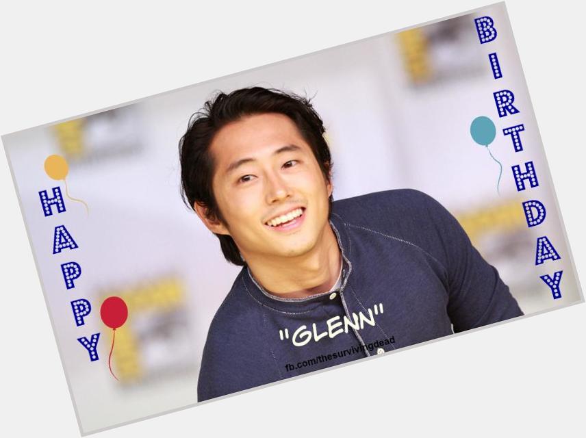 Happy 31st Birthday to The Walking Dead\s Steven Yeun!     