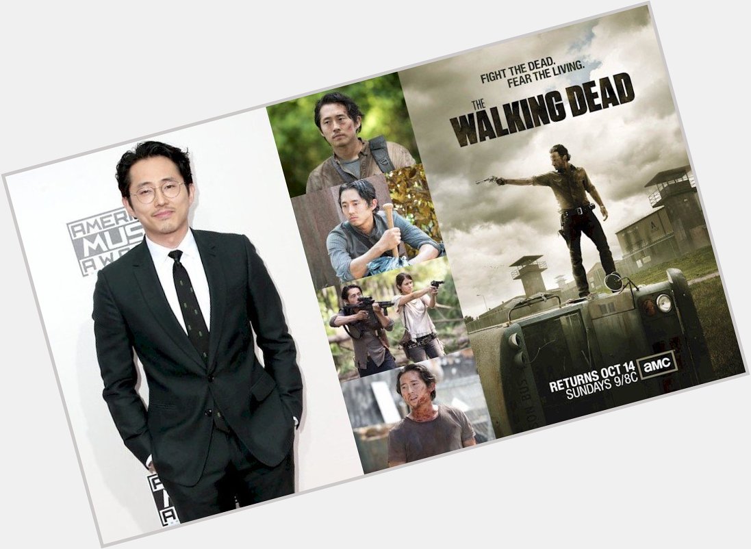 Hoy cumple 34 años Steven Yeun (Glenn Rhee en Happy Birthday 