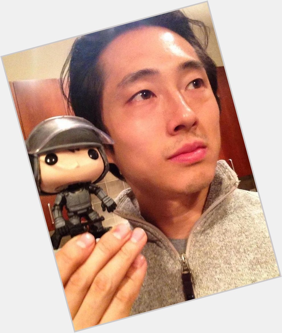 Happy birthday to the only man ever (steven yeun) 