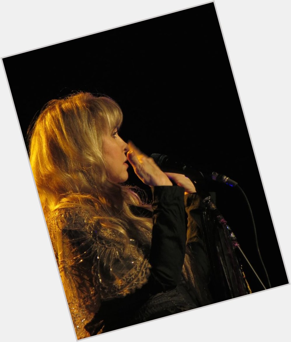Happy birthday to stevie nicks omg !! you mean the actual world to me 