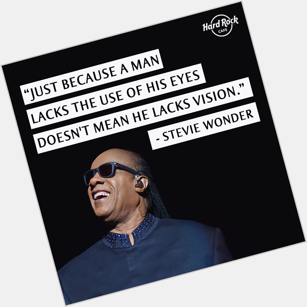 An inspiration, a musical guru and the greatest songwriter of all time. Happy Birthday Stevie Wonder! 