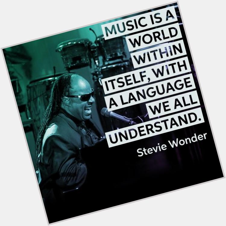  Happy 67th birthday to the one and only, Stevie Wonder! 