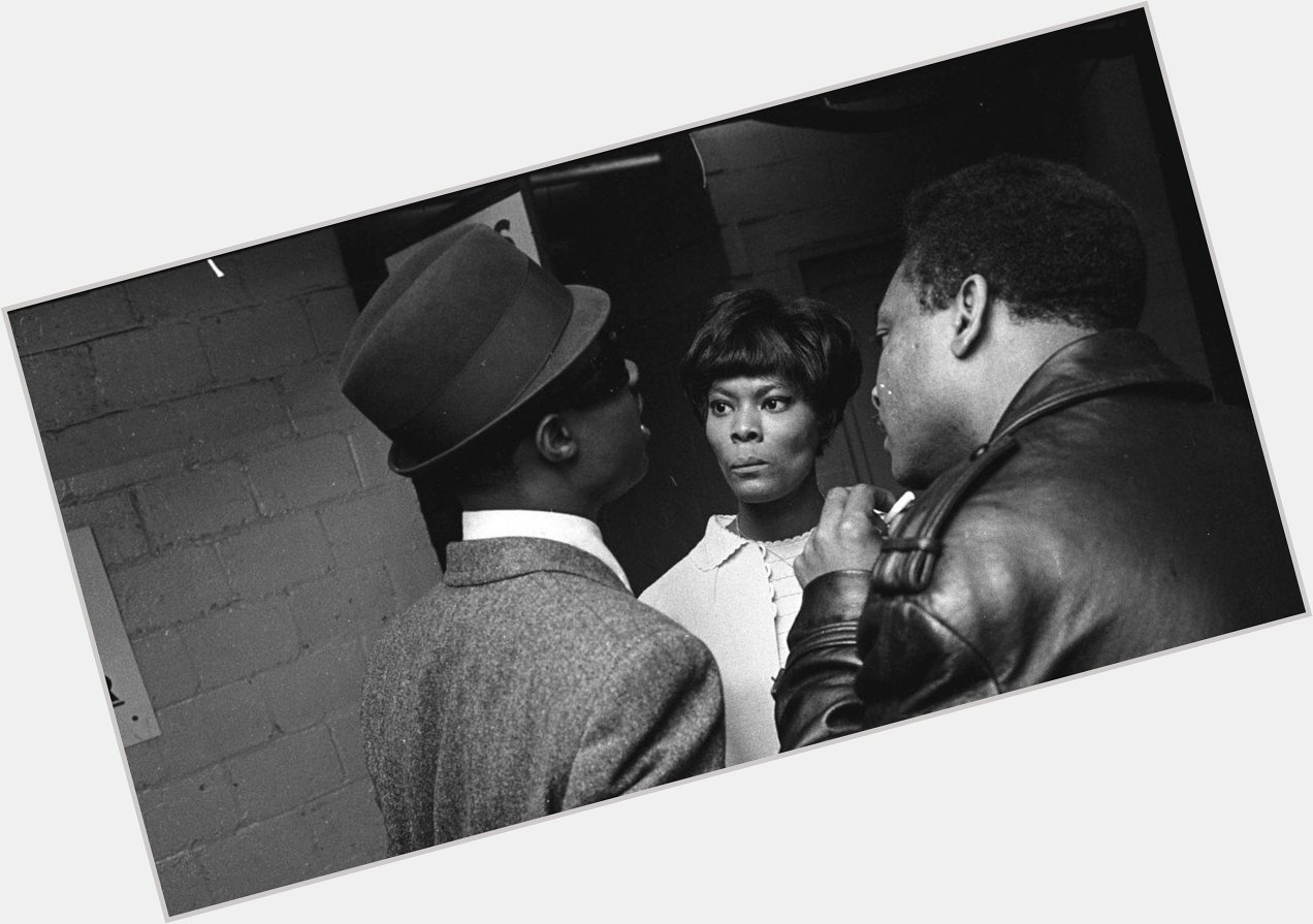 Happy 70th birthday to Stevie Wonder! Here s Dionne with Stevie backstage at the Washington Coliseum, 1966. 
