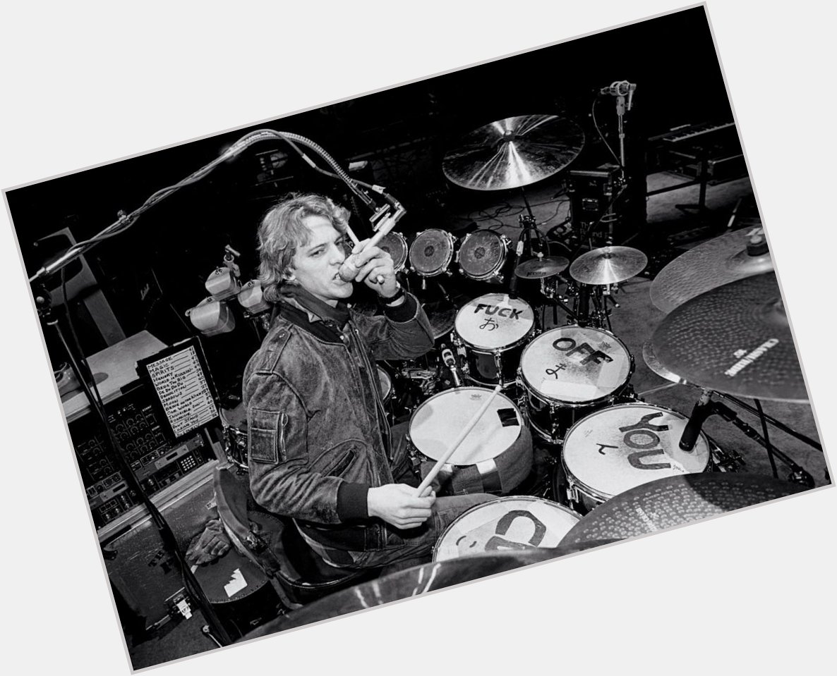 Happy birthday to Stewart Copeland. Photo from 1982. 