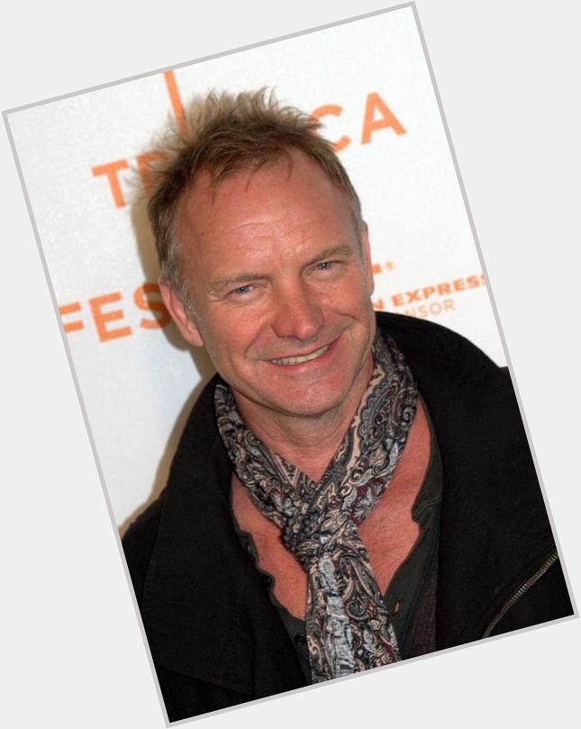 Il 2 ottobre 1951 nasce 
Sting cantautore britannico Happy Birthday   