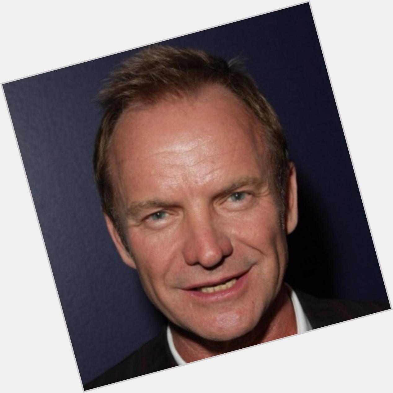 Every little thing he does is magic. Happy 66th birthday, Sting!  