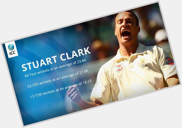 Happy Birthday to 2007 ICC Cricket World Cup winner, Stuart Clark! What is your favourite ...  